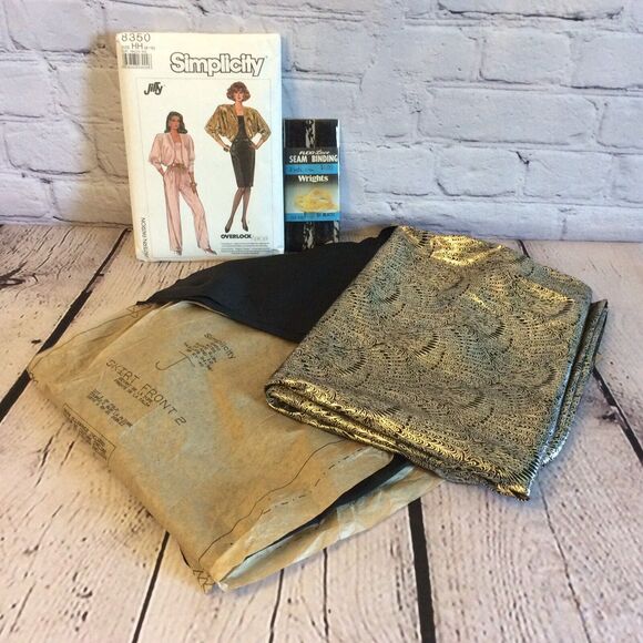 Simplicity Pattern #8350 Incomplete Sewing Project Women’s Dress Size 12 Short - Picture 1 of 6